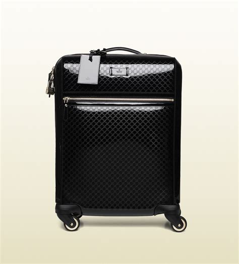 gucci black courts|gucci leather suitcase.